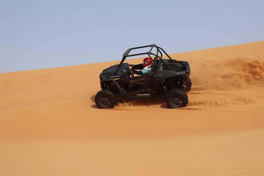 Dubai: Quad Bike, Dune Buggy, and Sandboarding Experience - What you really get for around $36