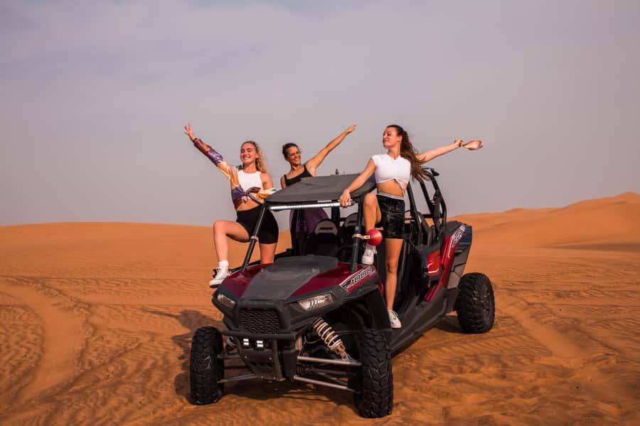 Dubai: Red Dune Desert Safari, Quad Bike, Camels, and BBQ - Dune bashing: the 30–45 minutes that set the tone