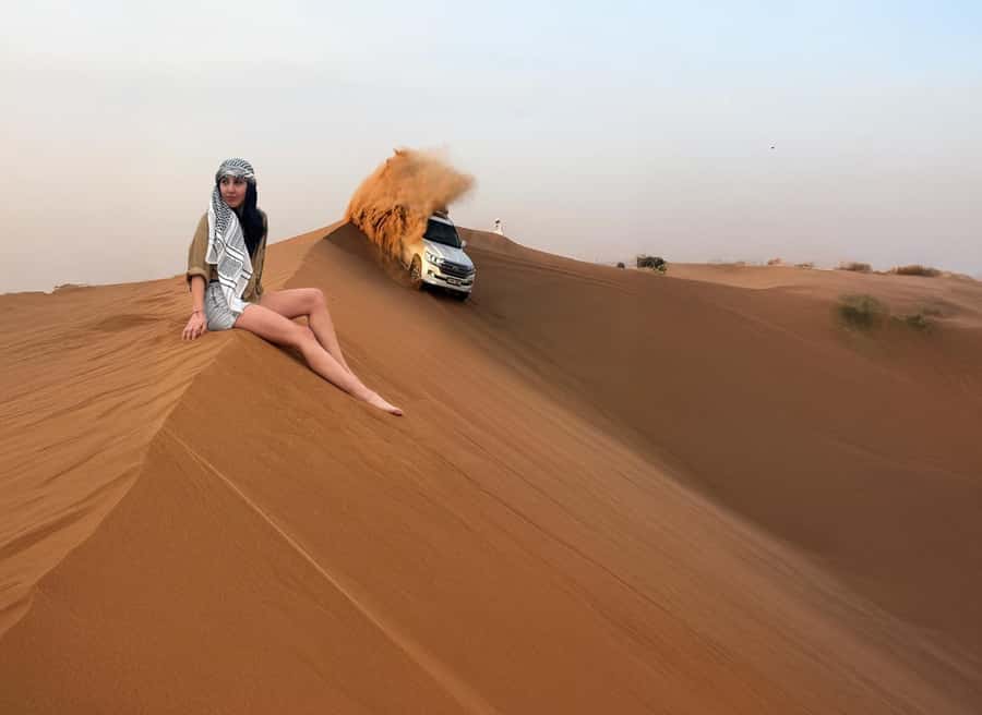 Dubai: Red Dunes Desert Safari with Premium Camp BBQ & Shows - Key highlights at a glance