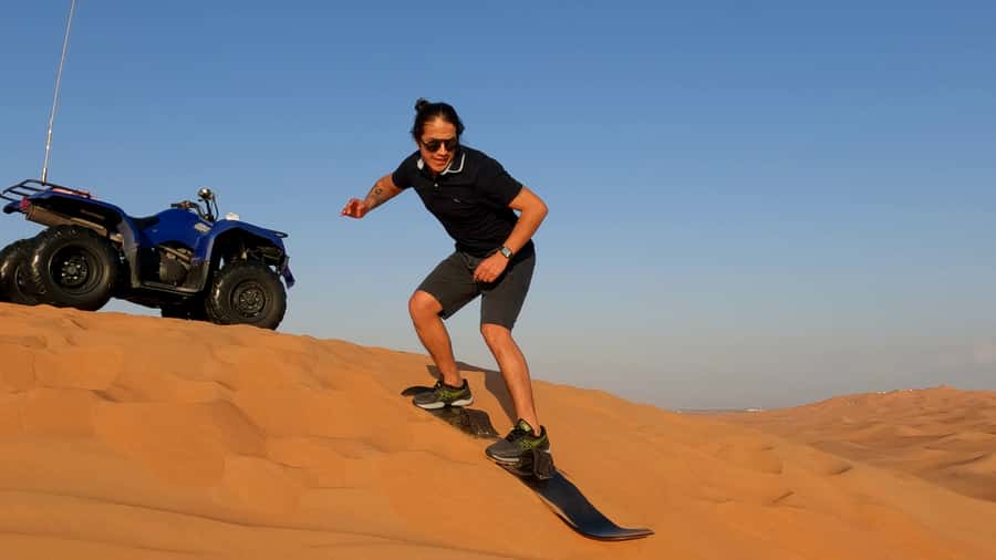 Dubai: Sandboarding, Camel Ride and Red Dune Bashing - What to bring (and what to leave behind)