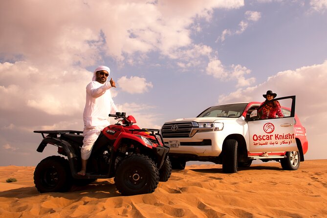 Dubai Self-drive Quad Bike, Sand Boarding, Camels & Refreshments - Key takeaways before you book
