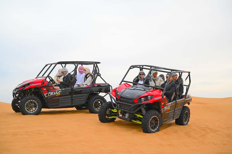 Dubai: Tour with BBQ Dinner, Camel Ride, & Traditional Show - Optional quad biking: real fun, real risk notes