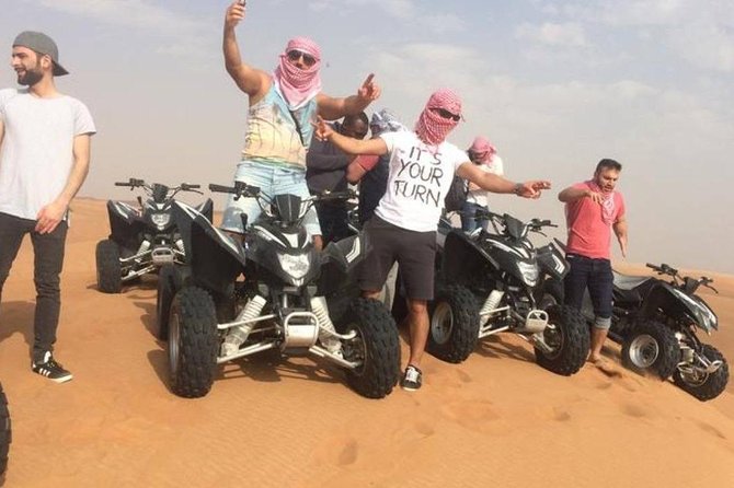 Evening Red Dunes Safari with Quad Biking, BBQ Dinner & LiveShows - Guides and what “good service” looks like on this safari
