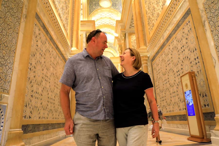 From Abu Dhabi: Grand Mosque, Royal Palace, and Etihad Tower - FAQ