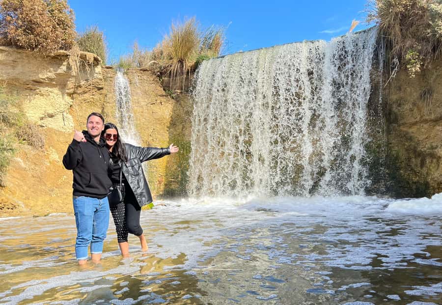 From Cairo: Desert Safari, Camel Ride, Magic Lake, & Lunch - Magic Lake in Fayoum: the color-changing water moment