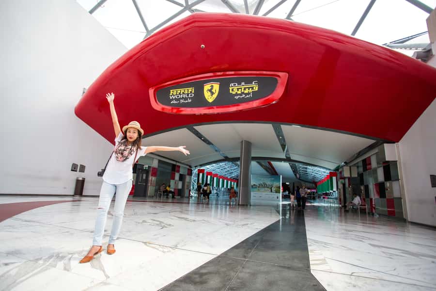 From Dubai: Abu Dhabi Day Tour with Ferrari World Ticket - A full day in Abu Dhabi with speed at the finish