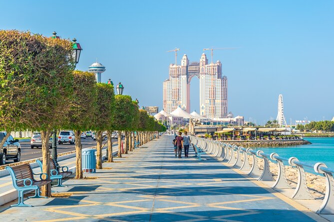 From Dubai To Abu Dhabi: Royal Palace, Grand Mosque &Etihad Tower - Photo stops along Abu Dhabi’s Corniche: pretty views with real context