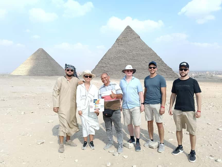 From Hurghada: Full-Day Trip to Cairo by Plane - Lunch, a Nile break, and optional extras: inside-pyramid and felucca