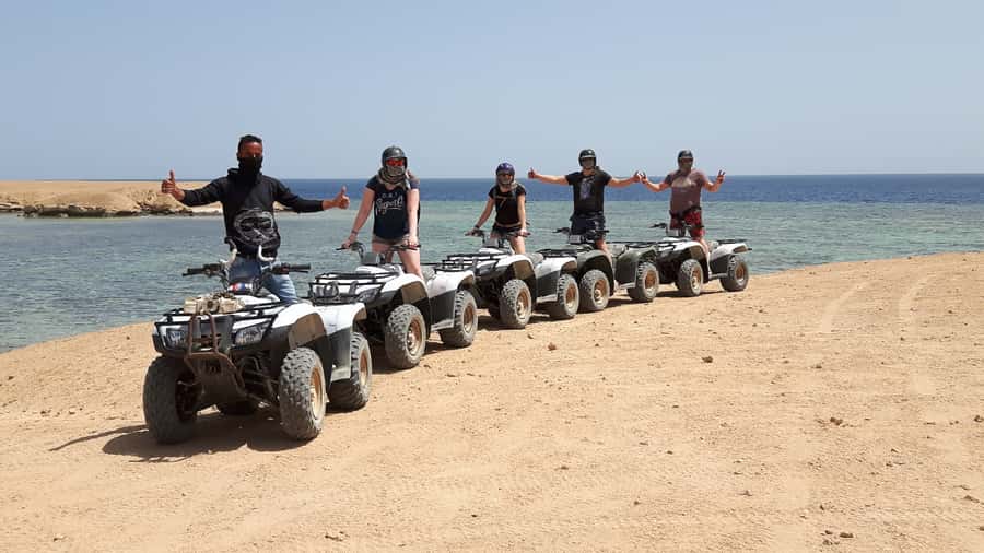 From Hurghada: Makadi Bay ATV Tour - Photo and tea sales, plus tips: how to budget calmly