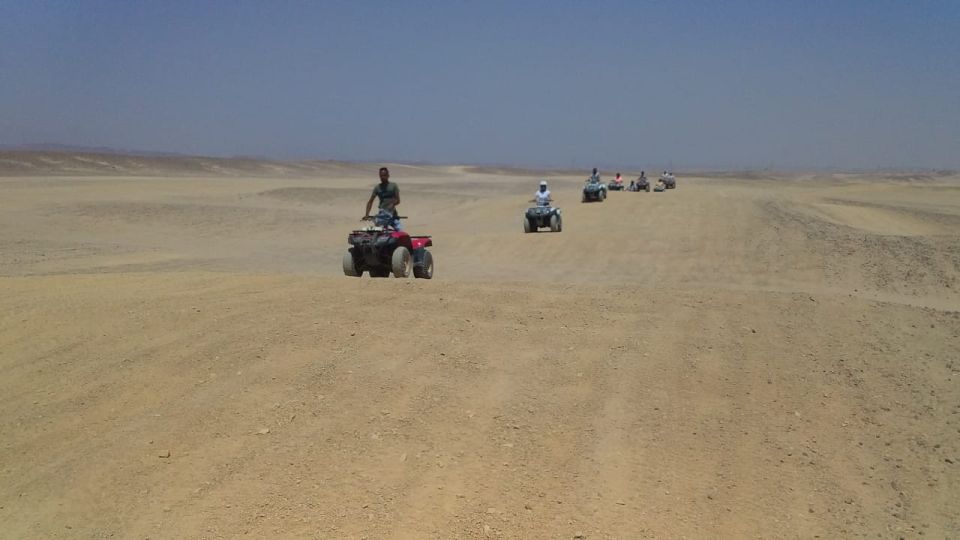 From Hurghada: Makadi Bay ATV Tour - Getting to the start from Hurghada: pickup time and real time on the clock