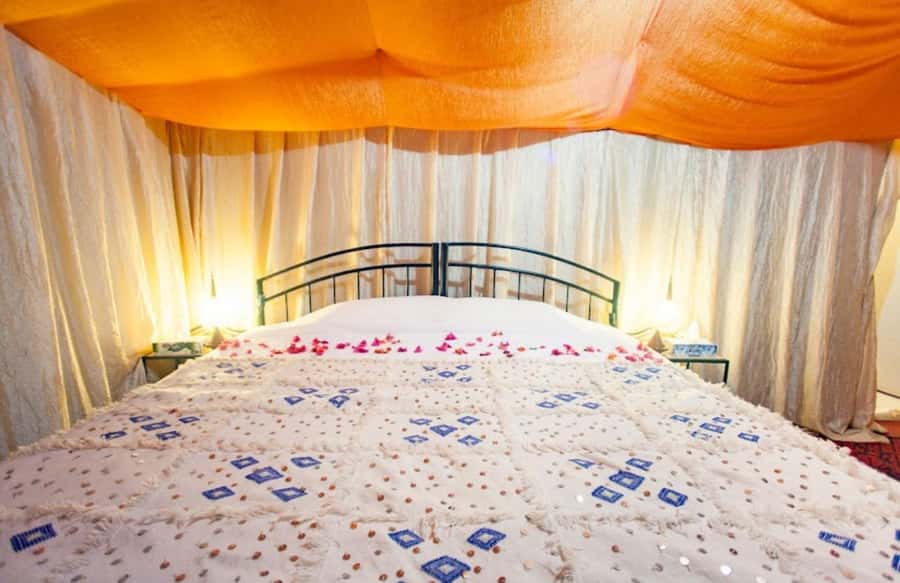 From Marrakech: 2-Days luxurious experience to Zagora Desert - Berber camp night: dinner, music, and sleeping in a real tent