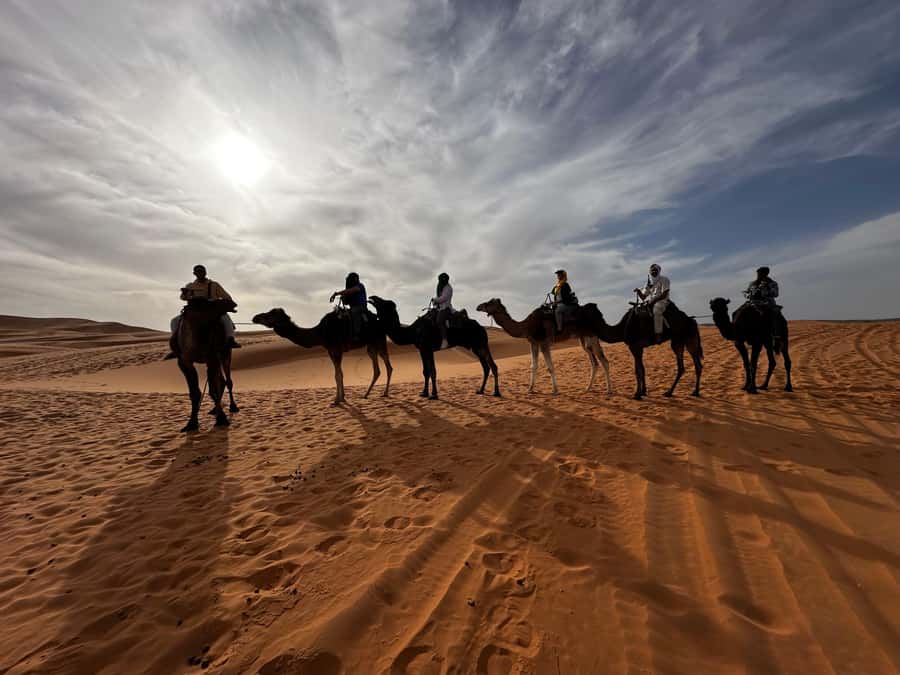 From Marrakech: 3-Day Sahara Tour with Private tent & Meals - Berber camp night: dinner under stars and Tam Tam drumming