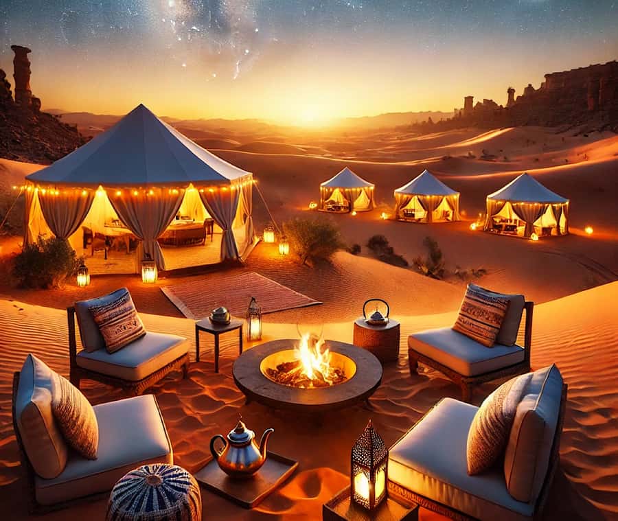 From Marrakech: Agafay Desert Dinner and Optional Camel Ride - Quick take: what makes this Agafay dinner experience special