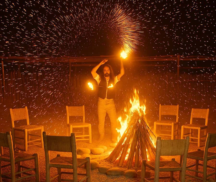From Marrakech: Agafay Desert Dinner and Optional Camel Ride - Dinner Under the Stars: Moroccan Food Plus a Live Show