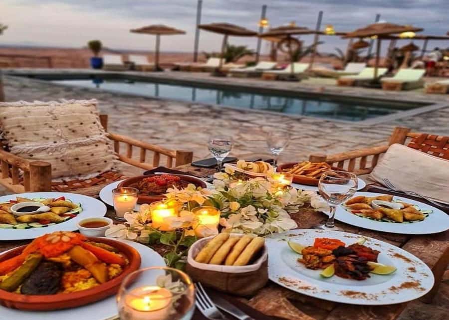 From Marrakech: Agafay Desert Sunset Dinner with Live Show - Key points before you go