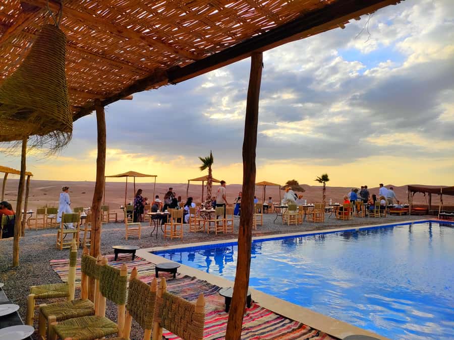 From Marrakech: Agafay Desert Sunset Dinner with Live Show - Guides make or break it: names I saw repeated in feedback