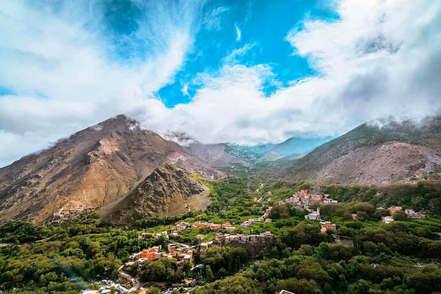 From Marrakech: Atlas Mountains Full-Day Hiking Trip w Lunch - Agafay Desert camel ride and mint tea: the gentle start