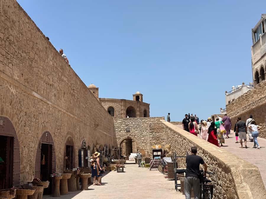 From Marrakech: Essaouira Day Trip with Beach Activities - Port life, Skala de la Kasbah cannons, and Atlantic views