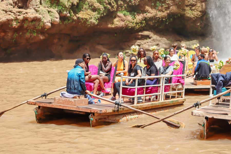 From Marrakech: Ouzoud Waterfalls Guided Hike and Boat Trip - The road north: what that van ride is really for