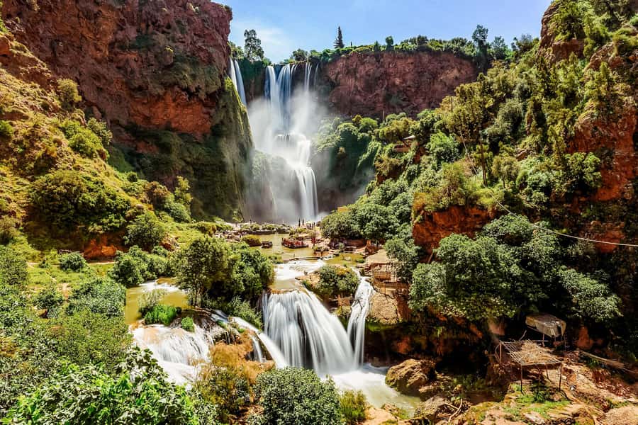 From Marrakech: Ouzoud Waterfalls Guided Hike and Boat Trip - Olive groves, Berber culture, and the argan oil co-op stop