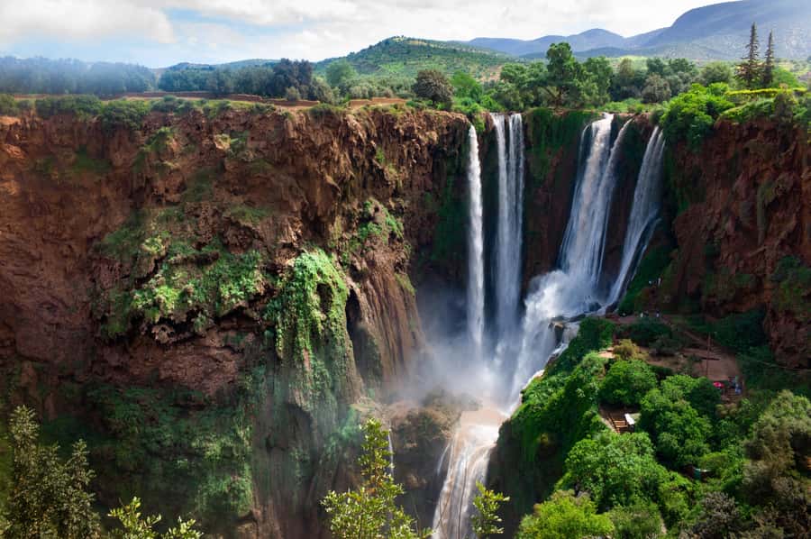 From Marrakech: Ouzoud Waterfalls Guided Tour & Boat Ride - The guided walk: steps, viewpoints, and how to handle the monkey chaos