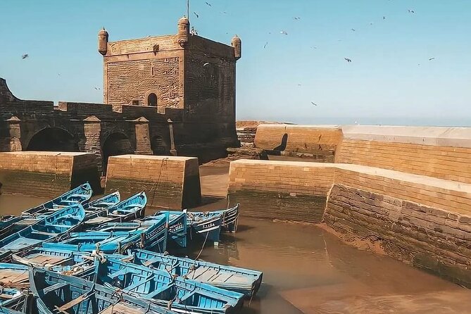 From Marrakech To Essaouira Mogador Full Day Trip | Small-group - The Beach and the Sea Walls: Fun, Wind, and Crowds