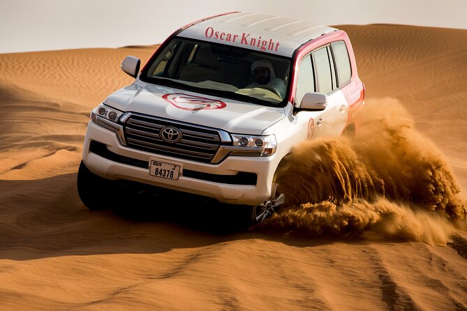 High Red Dunes with Camel Ride, Sandboarding, Falcon Show and VIP BBQ Dinner - Key highlights worth getting excited about