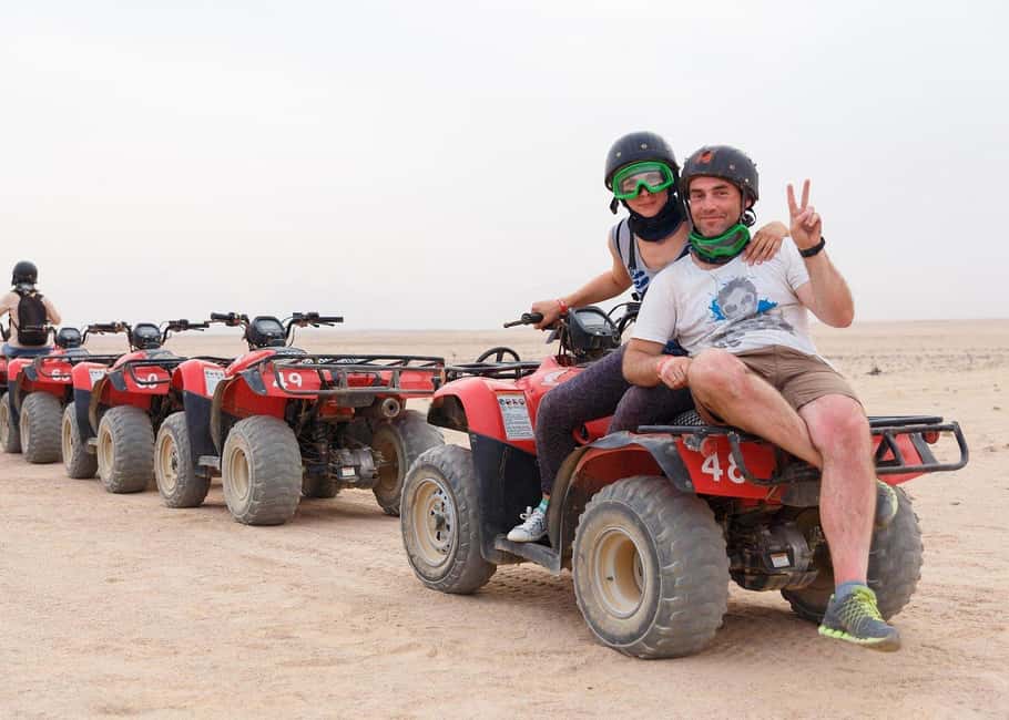 Hurghada: Desert Quad Bike and Buggy Adventure with Transfer - What’s Included vs. What Costs Extra