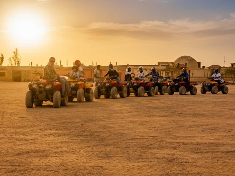 Hurghada: Desert Quad Bike Camel Ride with Optional GoPro - Entering the Terrain: Why the Sea Views Matter