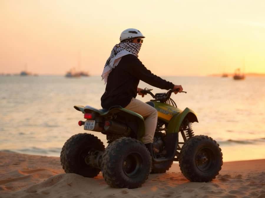 Hurghada: Morning Quad Bike Tour, Camel Ride and Transfer - The quad bike route: dunes, pauses, and photo stops