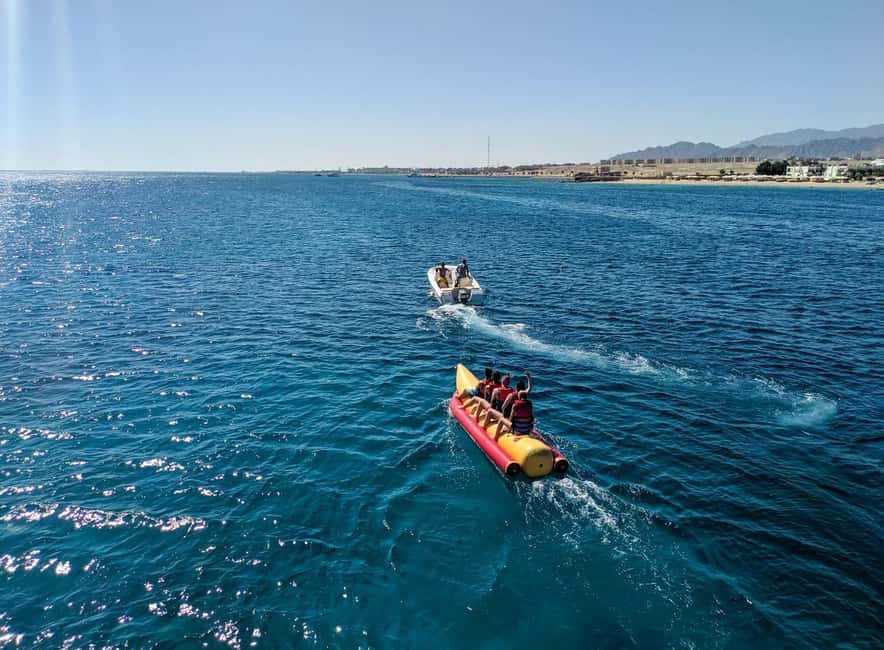 Hurghada: Orange Bay Day Trip with Water Sports and Lunch - Water sports: banana boat or sofa ride for extra thrills