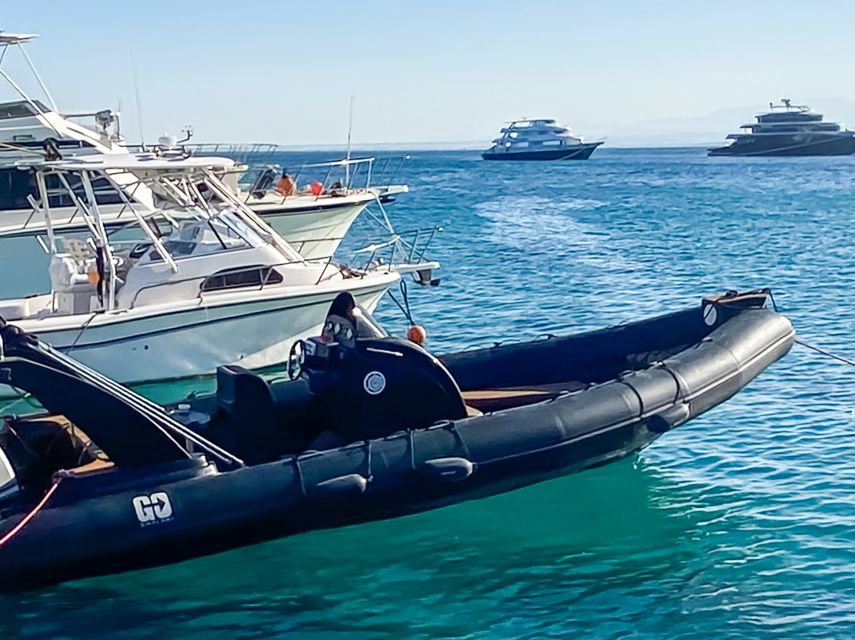Hurghada: Orange Bay & Magawish Island Speedboat with Lunch - Magawish Island lunch and that Caribbean-style feel