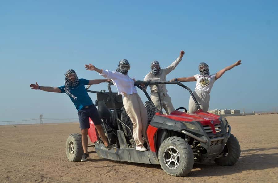Hurghada: Quad Bike, Buggy, and Camel Ride & Bedouin Village - Buggy driving: fun, but go in with the right expectations