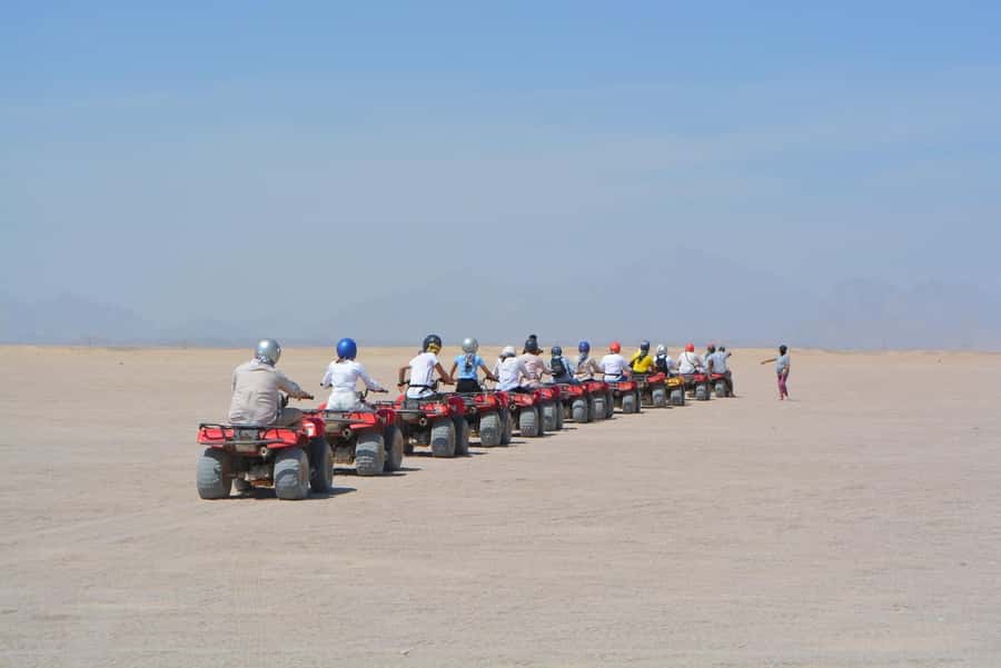 Hurghada: Quad Bike, Buggy, and Camel Ride & Bedouin Village - Afternoon option: oriental show and dinner (if you want the full package)