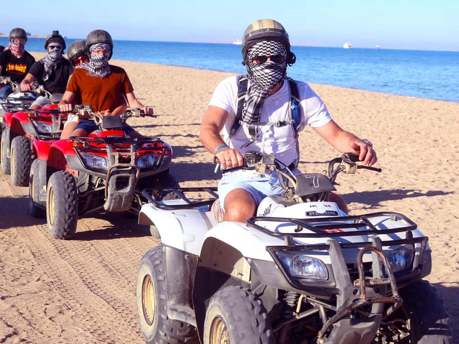 Hurghada: Quad Bike Tour of the Desert and Red Sea - Entering The Desert: How This Quad Tour Really Feels