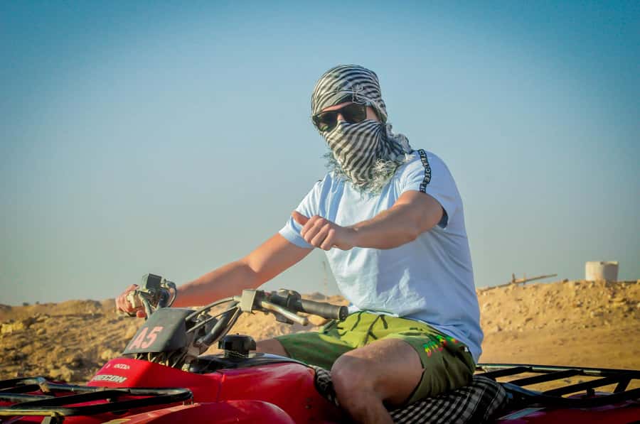 Hurghada: Quad Bike Tour of the Desert and Red Sea - The 2-Hour Quad Bike Ride: Pace, Photo Stops, and Bumps