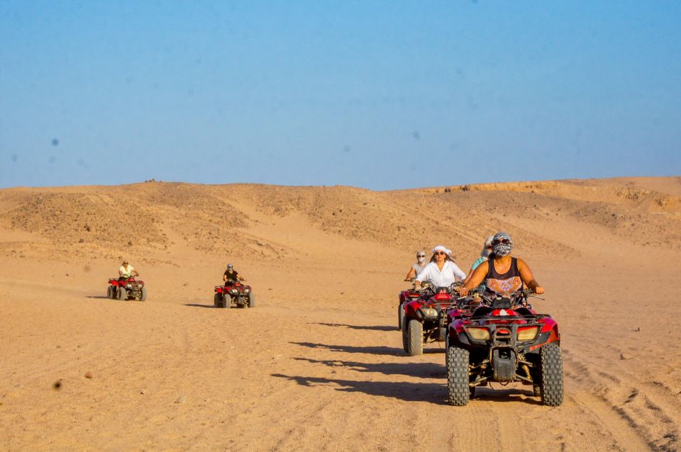 Hurghada: Sunset Quad Bike, Camel w/ Opt Stargazing and BBQ - Who this tour is best for (and who should skip the quad)