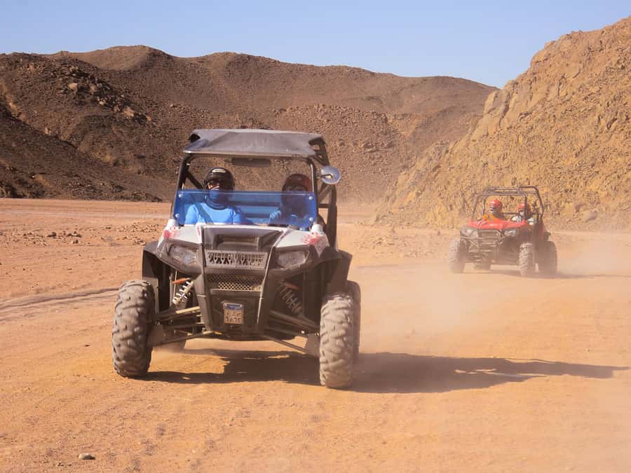 Makadi Bay: ATV, Sea View, Camel, Stargazing, Dinner & Show - Safety briefing and the driving test: the good kind of strict