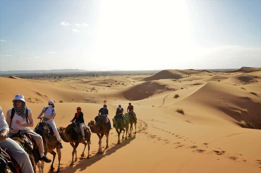 Marrakech: 3-Day Merzouga Desert Experience Camel & Meals - Erfoud date markets and the handoff to Merzouga