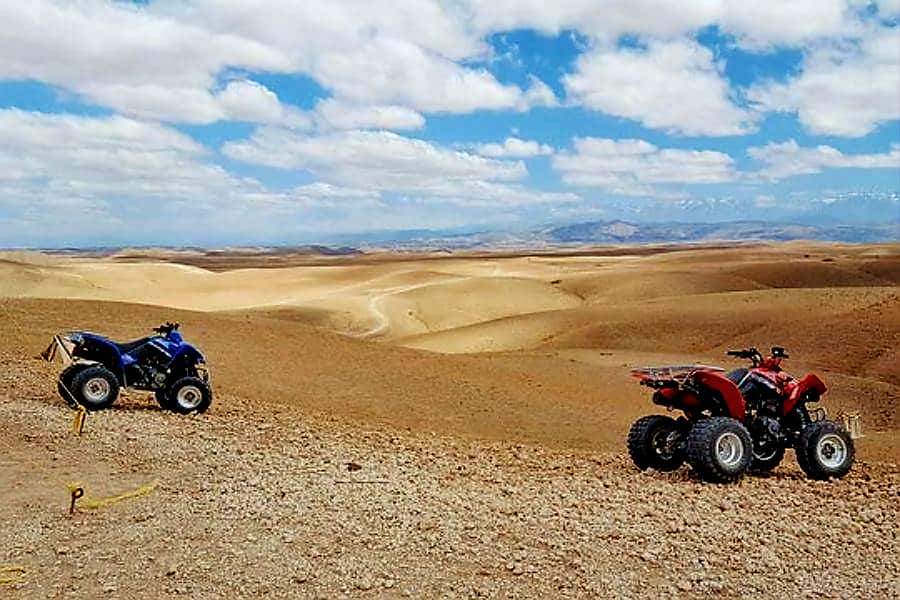Marrakech: Agafay Desert Dinner Show with Quad Bike & Camel - Argan Oil Stop and Tea Break: A Pause That Adds Context