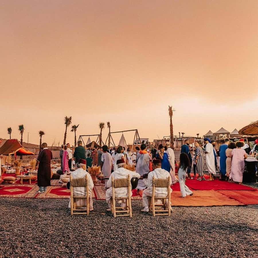 Marrakech: Agafay Desert Dinner Show with Sunset Camel Ride - The Sunset Camel Ride: Fun, Simple, and Guided