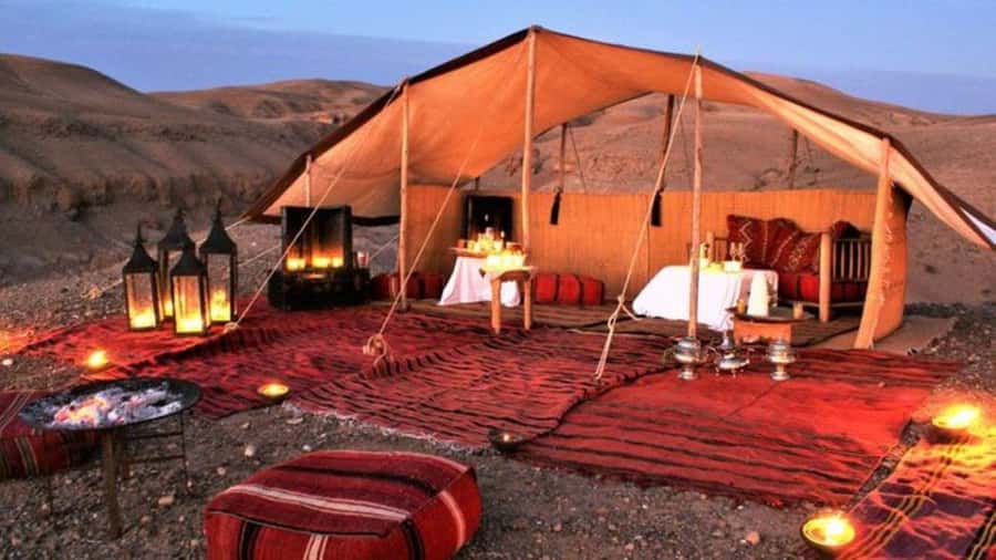 Marrakech: Agafay Desert Magic Sunset Dinner & Live Show - Agafay at golden hour: why this sunset dinner works