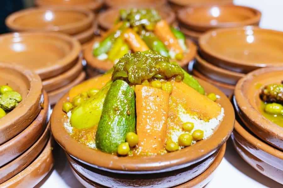 Marrakech: Agafay Desert Retreat, Tent, Dinner, Show & Pool - Moroccan Dinner and the Live Berber/Gnawa Show (The Main Event)