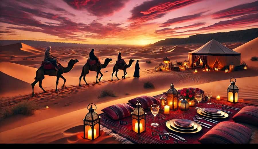 Marrakech: Agafay Desert Sunset, Camel Ride, and Dinner Show - The Berber Show and Fire Performance Around the Campfire