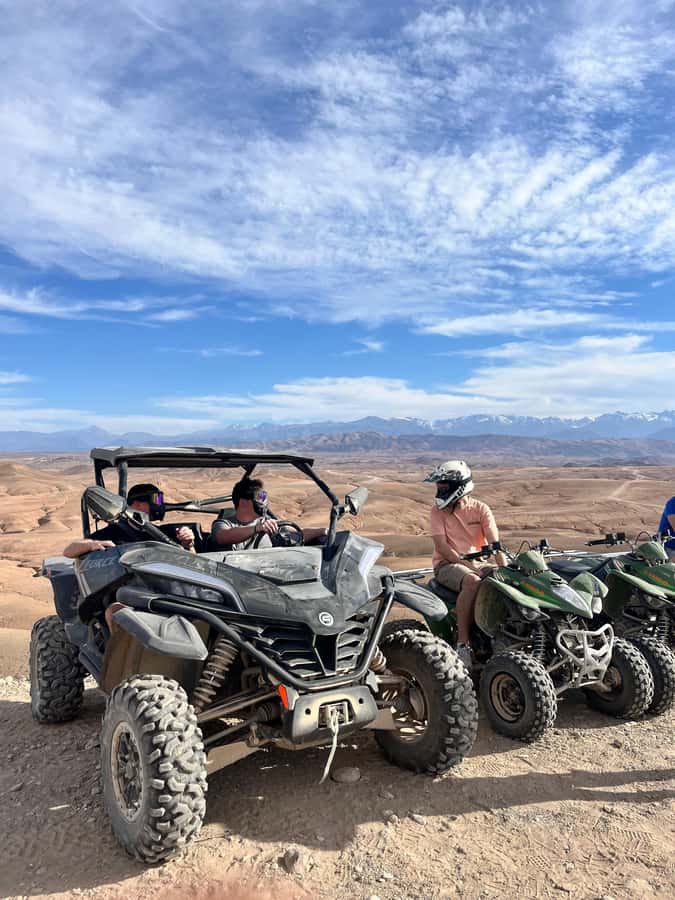Marrakech: Agafay Dinner Show, Camel Ride, Quad, or Buggy - Quad or buggy in Agafay: pick your adrenaline level