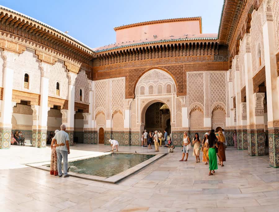 Marrakech: Bahia Palace, Madrasa Ben Youssef and Medina Tour - UNESCO Medina lanes to Jemaa el-Fna: getting your bearings fast