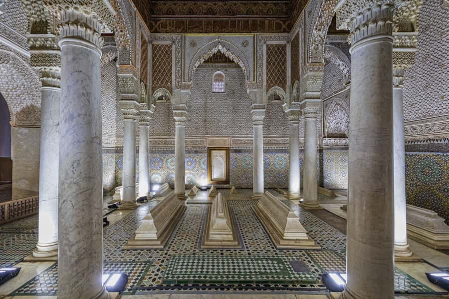 Marrakech: Bahia Palace, Saadian Tombs, & Koutoubia Mosque - El Bahia Palace: where Moroccan design feels personal