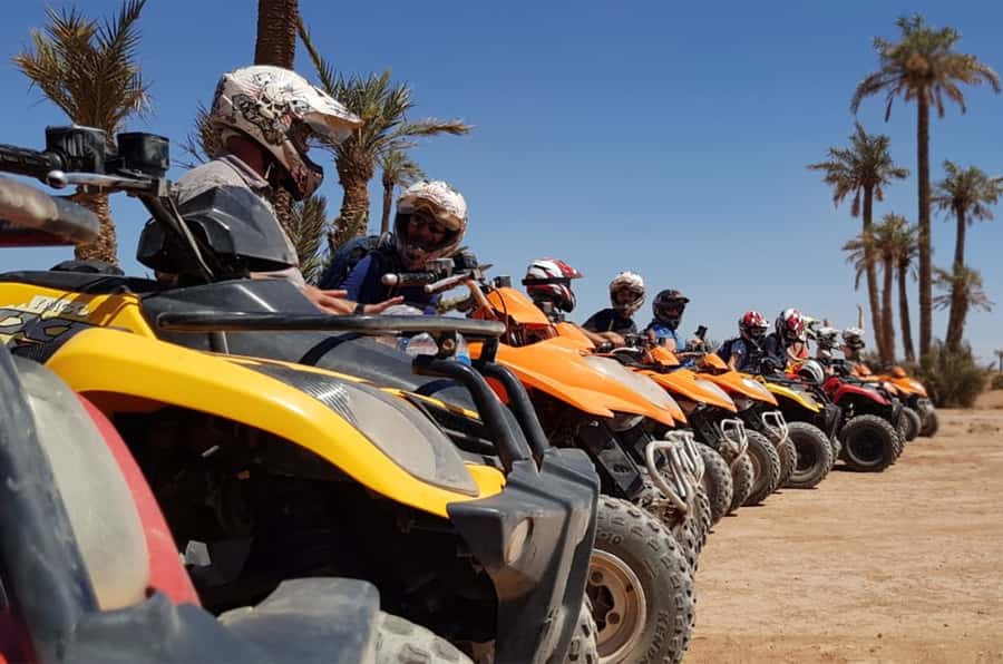 Marrakech Desert & Palm Grove Quad Bike Tour - From Your Riad to Palmeraie: How the Minivan Part Matters