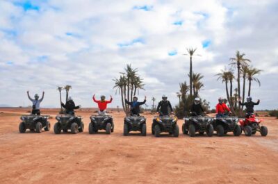 Marrakech Desert & Palm Grove Quad Bike Tour - Palmeraie Quad Track: Helmets, Goggles, and That First Throttle