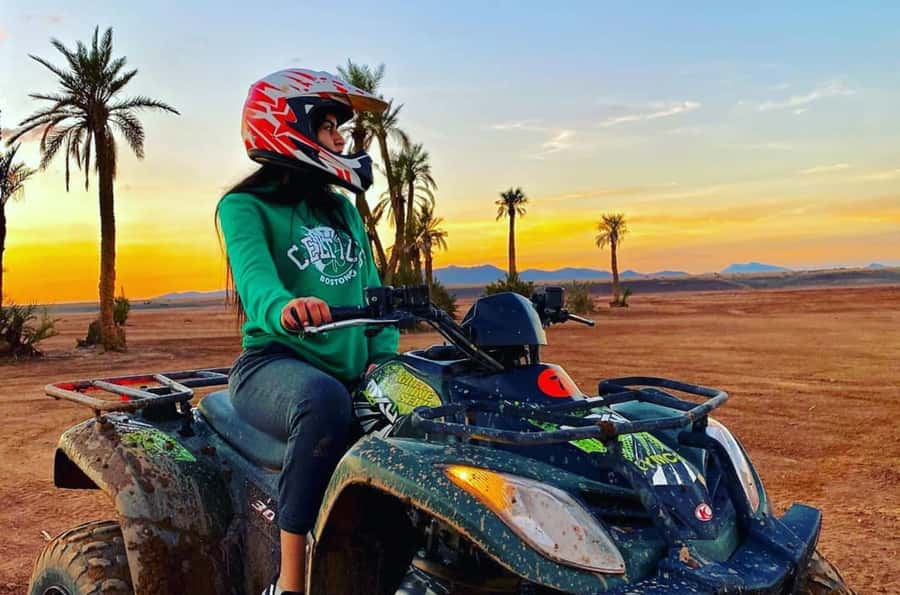 Marrakech: Dunes of the Palmeraie Quad Bike Ride with Tea - Key things to know before you go
